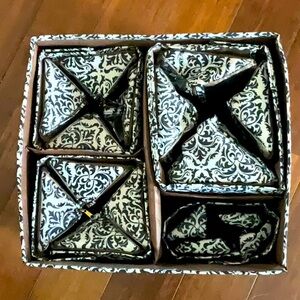 Joy Mangano Cases w/Storage for organizing cosmetics, Jewelry, accessories, etc.